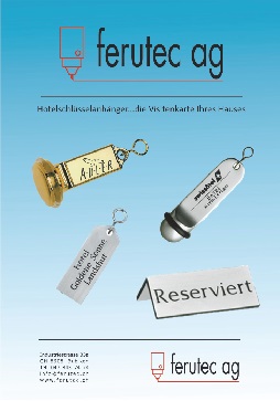 Hotelschl&uuml;ssel Anh&auml;nger